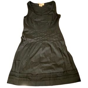 Tory Burch Black Pleated A-Line Dress | Size 12